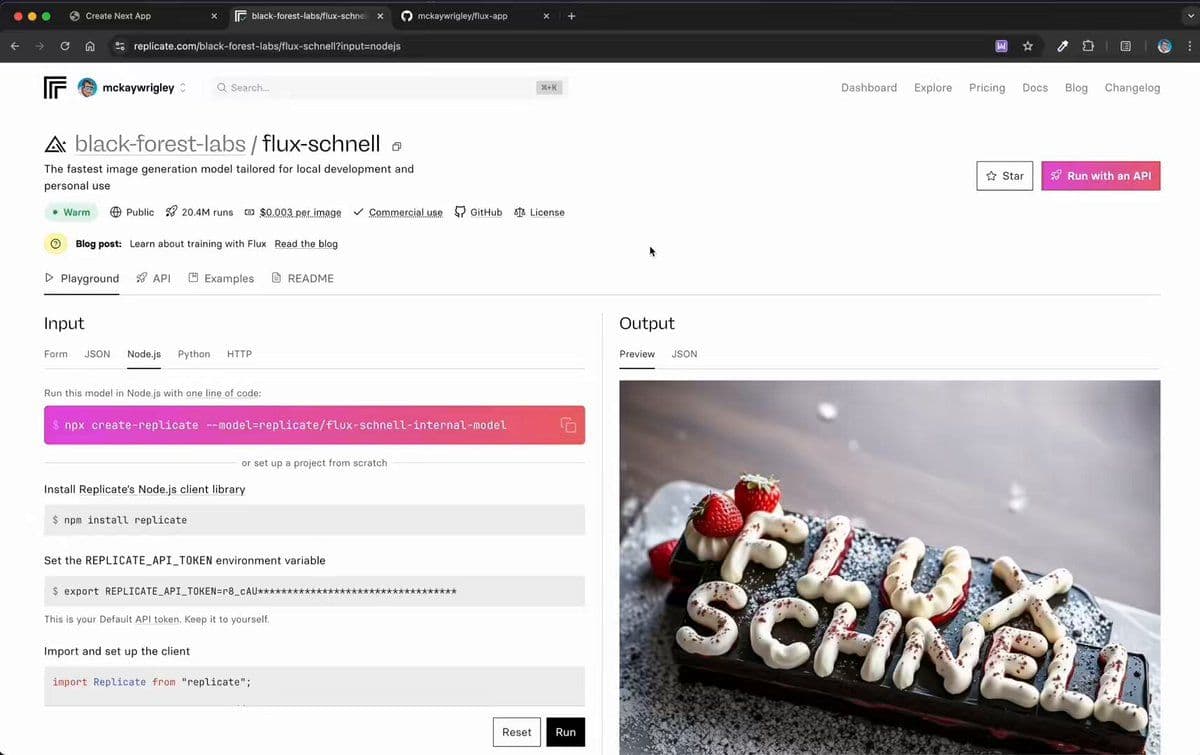 AI Photo Generator App with Cursor in 7 Minutes
